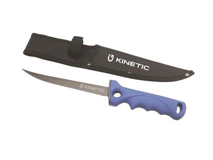 Kinetic Fillet Knife Soft Grip 7in Blue/Black